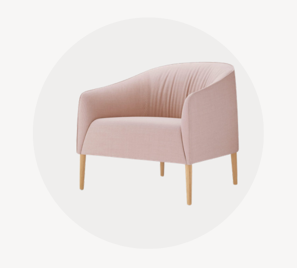 Manta contract lounge for hospitality interiors