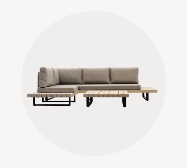 Platform contract outdoor for hospitality interiors